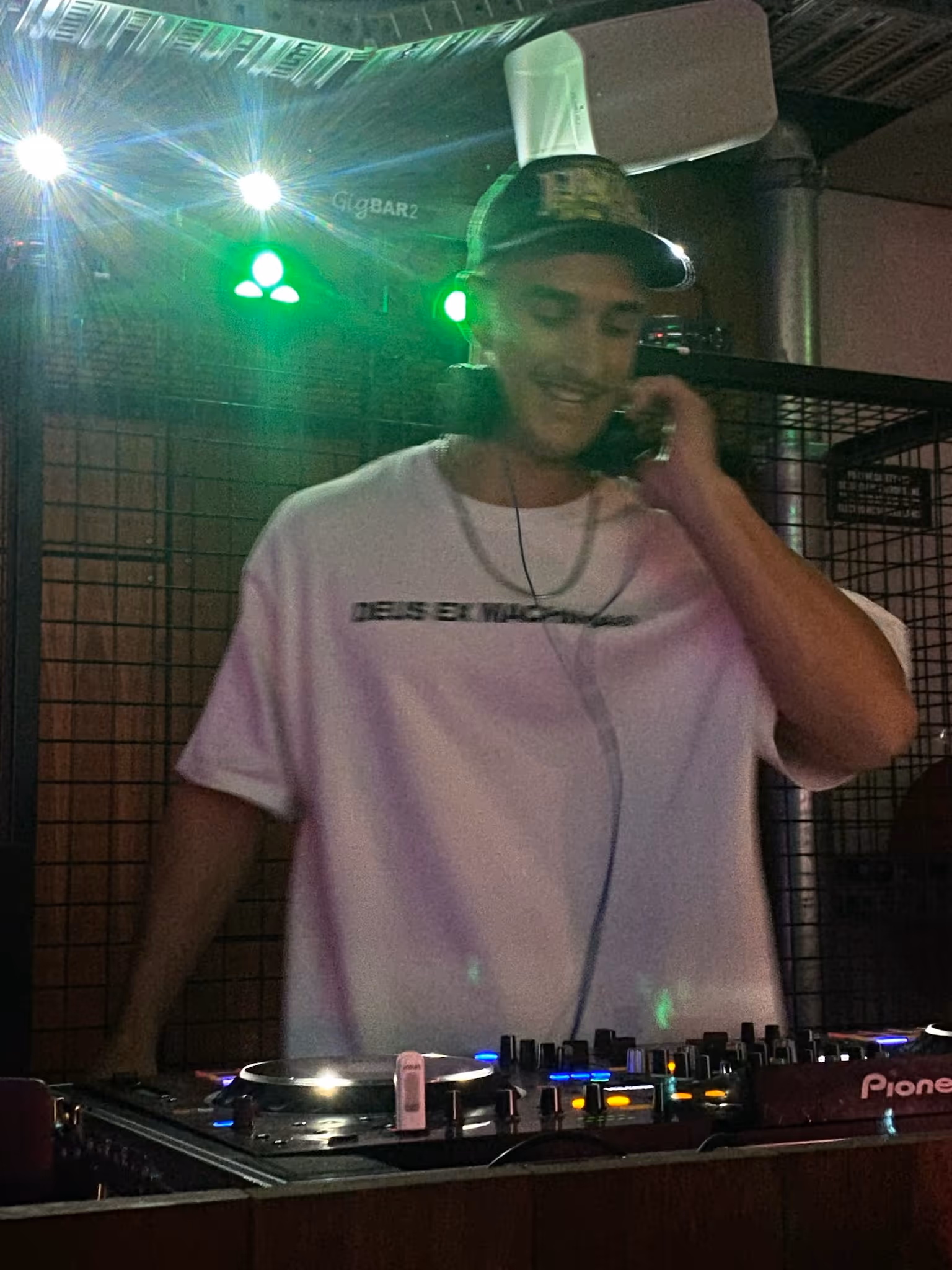 Jack performing