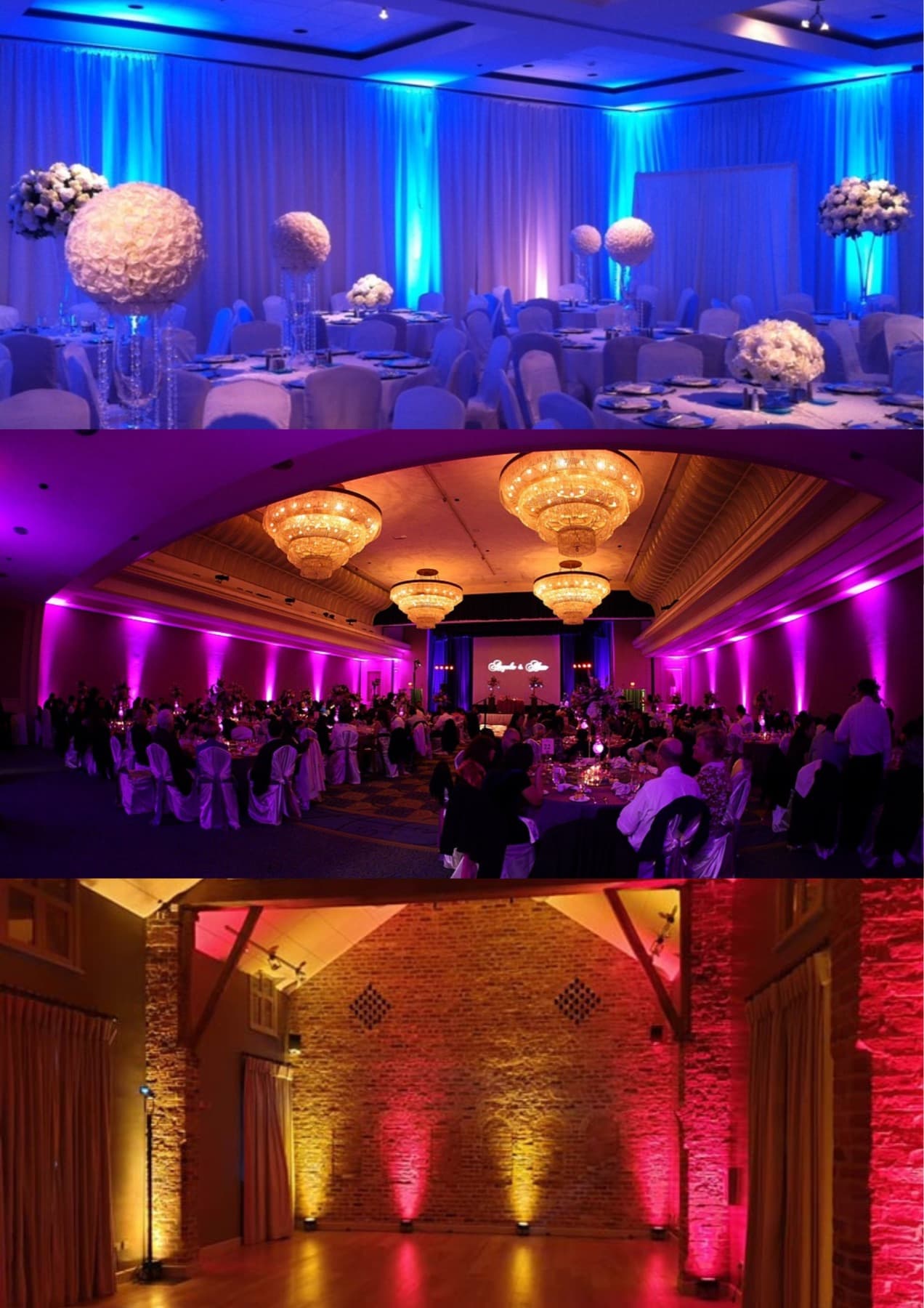 Venue uplighting